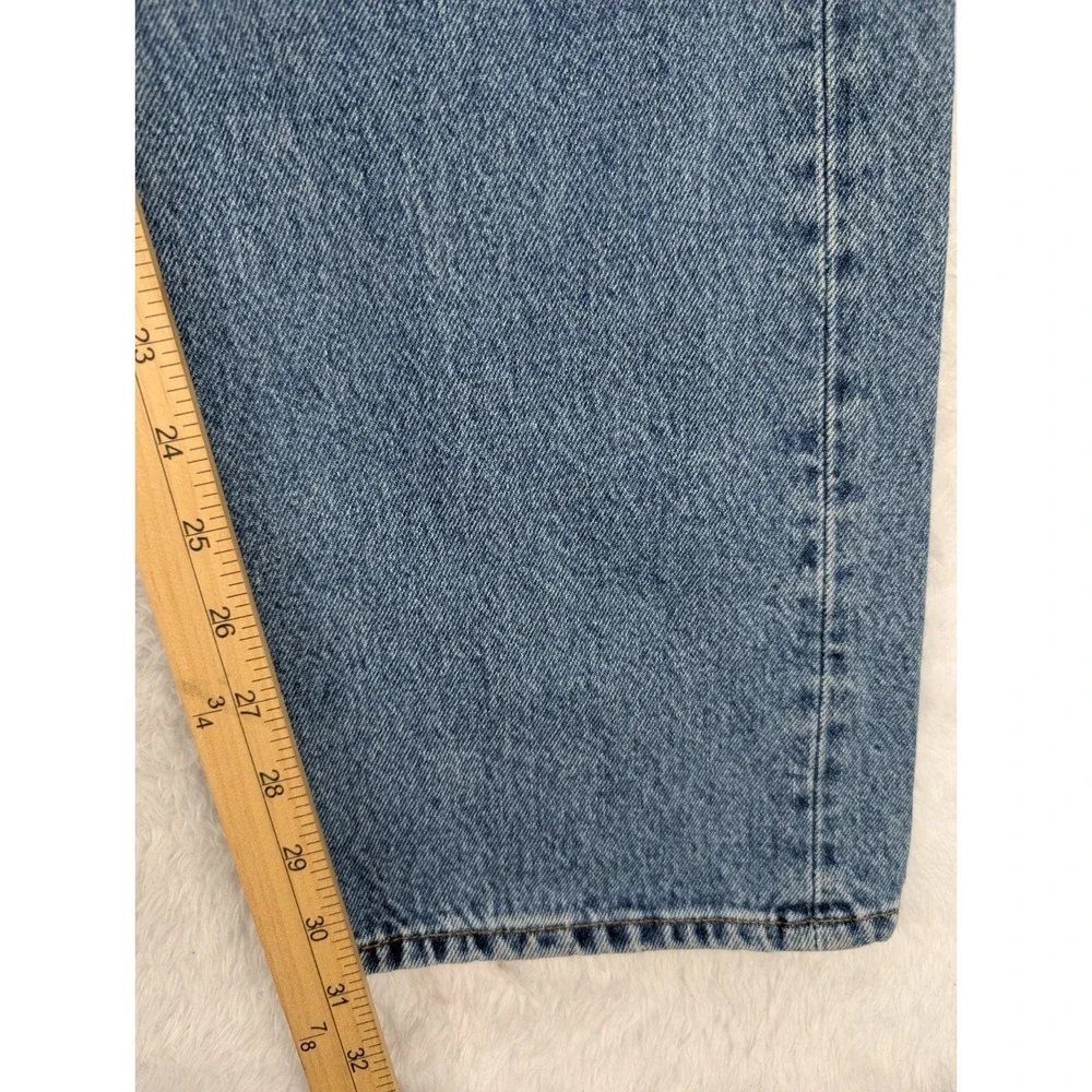 VTG Levi's 501 Jeans Men's 36x32(34x31) Blue Light Wash Button-Fly Denim Y2K